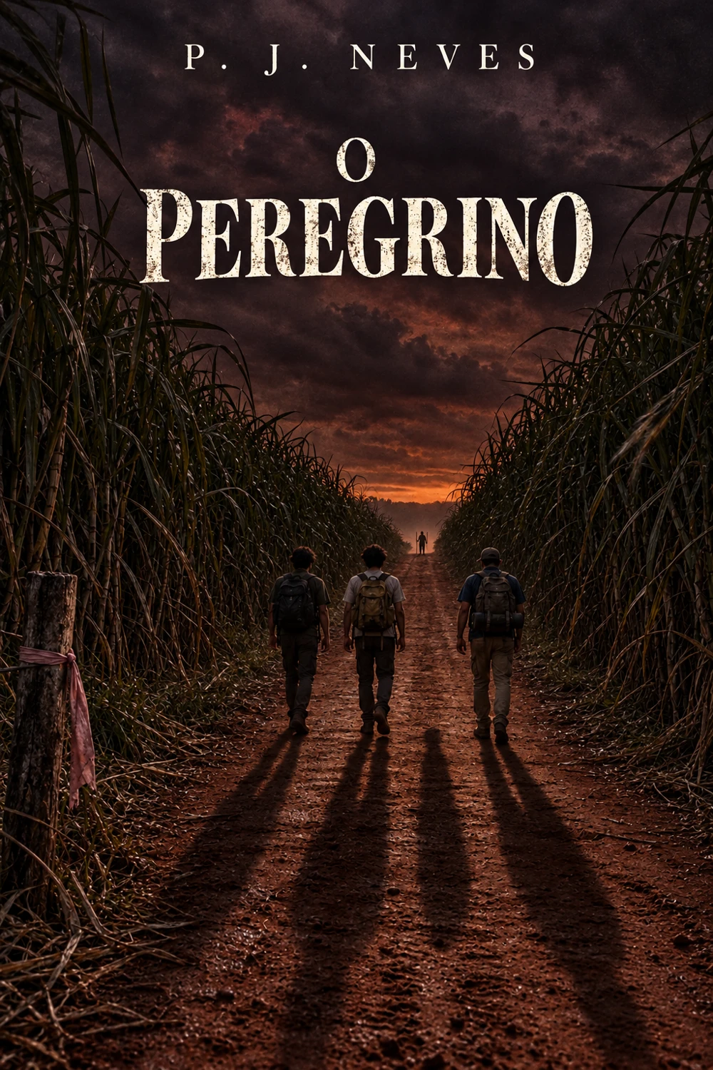 Capa de O Peregrino, de P. J. Neves